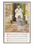 Pat a Cake Pat a Cake Baker's Man reproduction procédé giclée par Dorothy Wheeler