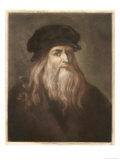 Leonardo Da Vinci Italian Painter Sculptor Architect Engineer and Scientist Giclee Print