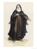 Discalced Nun of Saint Augustine Portugal Giclee Print by L'abbe Tiron
