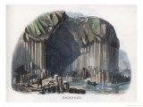 Fingal's Cave Staffa Hebrides Scotland Giclee Print by J.w. Whimper