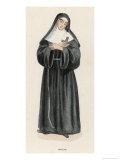 Ursuline Nun Devoted to Saint Ursula Massacred and Buried at Koln Giclee Print by L'abbe Tiron
