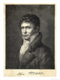 Alexander Von Humboldt German Scientist and Traveller Portrait Dated 18 April 1824 Giclee Print by Steuben 