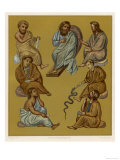 Greek Doctors of the Byzantine Empire Plate 2 of 2 Giclee Print