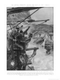 Penn and Venables Take Jamaica from the Spanish Impressão giclée por Richard Caton Woodville