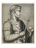 Emperor Constantinus I Known as the Great Giclee Print by Andre Thevet