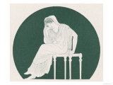 Dido Despairs When Aeneas Leaves Her to Found Rome Giclee Print Dido Despairs When Aeneas Leaves Her to Found Rome Giclee Print