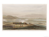 The Siege of Toulon the French Besiege Toulon Held by the British Giclee Print by T. Yung