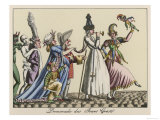 Shrovetide Parade in France Giclee Print Shrovetide Parade in France Giclee Print