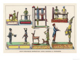 French Mechanical Toys Giclee Print