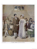 Quaker Wedding Giclee Print by J. Walter