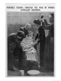 Forcible Feeding Through the Nose of Women Suffragist Prisoners Giclee Print