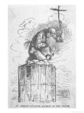 Simeon Stylites Syrian Ascetic Giclee Print by S. Williams