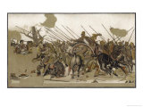 Alexander V at Issus Giclee Print by Franz Winter