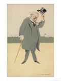 David Lloyd-George British Politician Giclee Print by Bert Thomas