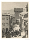 Barbary Corsairs Giclee Print by F. Tattegrain