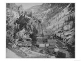 Silver Miners Camp, Nevada Giclee Print