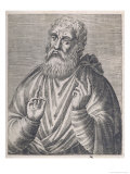 Justinus Philosopher and Martyr Giclee Print by Andre Thevet