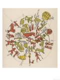 Denderah Zodiac Giclee Print