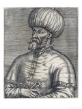 Mehmed II Called Fatih Ottoman Sultan, Considered the True Founder of the Ottoman Empire Giclee Print by Andre Thevet