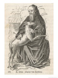 Saint Giles Giclee Print by Lucas Van Leyden