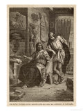 Gaius Suetonius Tranquillus Roman Historian and Biographer Giclee Print by L. Stefanoni