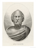 Lycurgus of Sparta Legendary Greek Lawgiver Mentioned by Herodotus Plutarch and Xenophon Giclee Print by Ambroise Tardieu
