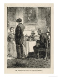 Mr. Harthouse Dines at the Bounderbys Giclee Print by Frederick Walker