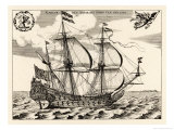 Het Admiraelsschip Van Hollant, The Dutch Admiral's Flagship Giclee Print by W. Van De Velde
