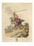 Arthur Macmurrough King of Leinster Irish Chieftain Giclee Print by Charles Hamilton Smith