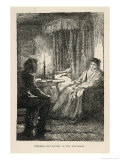 Stephen and Rachel in the Sickroom Giclee Print by Frederick Walker