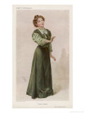 Christabel Pankhurst Women's Rights Advocate and Suffragette Giclee Print by Spy (Leslie M. Ward) 