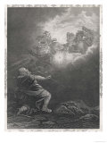 He is Carried to Heaven in a Chariot of Fire Giclee Print