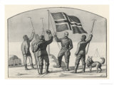 Roald Amundsen the First to Reach the South Pole Did So Giclee Print by Erick Struckmann