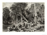 General Scenes the Destruction of Royalist Property by Supporters of Parliament Giclee Print by R. Wallis