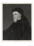 Geoffrey Chaucer English Poet Writer of the Canterbury Tales Giclee Print by J. Thomson