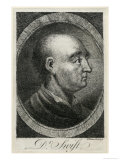 Jonathan Swift Irish Writer Without His Wig Giclee Print by B. Wilson