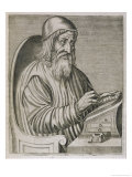 Johannes Heidenberg Known as Johannes Tritheim or Trithemius German Abbot and Historian Giclee Print by Andre Thevet