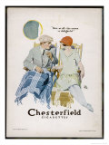 Chesterfield Cigarettes, Mind if I Smoke Reproduction procédé giclée par Joseph Trellor