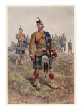The King's (Liverpool Regiment) 10th (Scottish) Battalion Giclee Print by Richard Caton Woodville