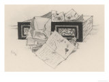 Drawer-Full of Old Letters Giclee Print by Vierge 