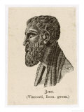 Zenon of Elea Greek Philosopher Impressão giclée por L. Visconti
