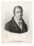 Guillaume Dupuytren French Surgeon and Anatomist Giclee Print by Ambroise Tardieu