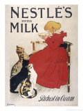 Nestle's Swiss Milk, Richest in Cream Giclée-Druck von Théophile Alexandre Steinlen