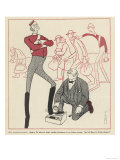 Cartoon of German Consul Giclee Print