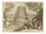 The Building of the Tower Giclee Print
