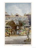 Covent Garden the Flower Stalls at the Market Giclee Print Covent Garden the Flower Stalls at the Market Giclee Print