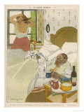 Emile Zola the Newspaper is Right: Zola Could Never See How Much Poetry There is in Everyday Life Giclée-Druck von Vadasz 