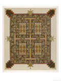 Illumination from the "Lindisfarne Gospels" or Gospels of Saint Cuthbert Giclee Print