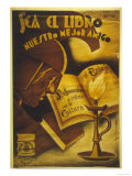 Book is Our Best Friend Giclee Print