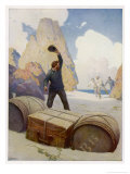 The Mysterious Island, the Discovery of the Chest Giclee Print by Newell Convers Wyeth